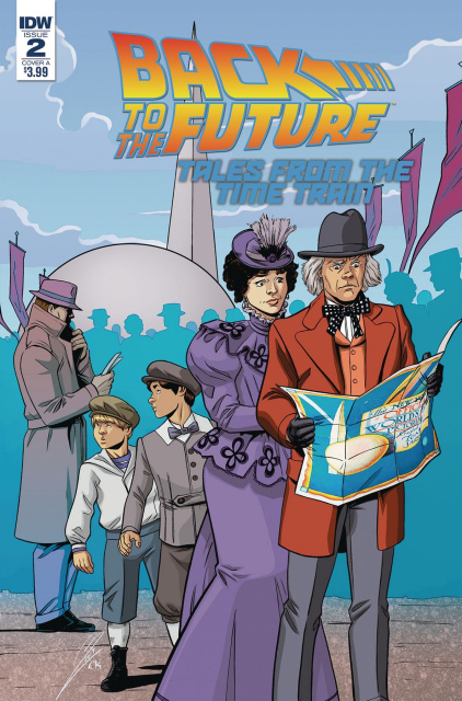 Back to the Future: Tales from the Time Train #2 (Levens Cover)