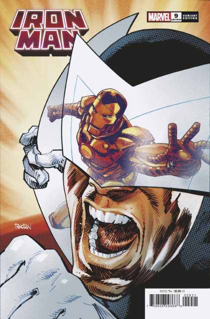 Iron Man #9 (Panosian Spider-Man Villains Cover)