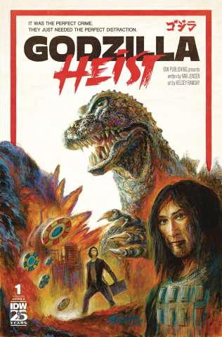 Godzilla: Heist #1 (Eggleton Cover)