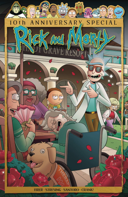 Rick and Morty: 10th Anniversary Special #1 (Blake Cover)