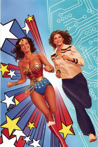 Wonder Woman '77 Meets The Bionic Woman #1 (25 Copy Cover)