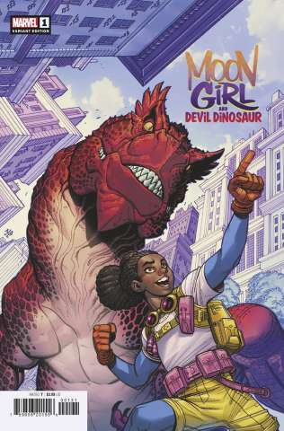 Moon Girl and Devil Dinosaur #1 (Bradshaw Cover)