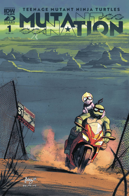 Teenage Mutant Ninja Turtles: Mutant Nation #1 (Fernandez Cover)