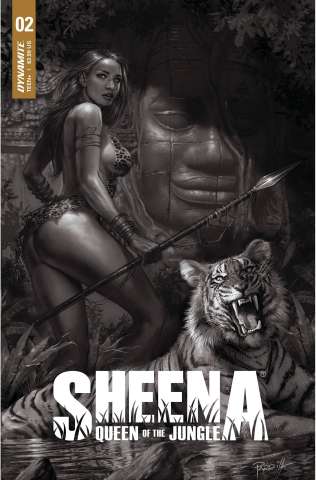 Sheena: Queen of the Jungle #2 (25 Copy Parrillo B&W Cover)
