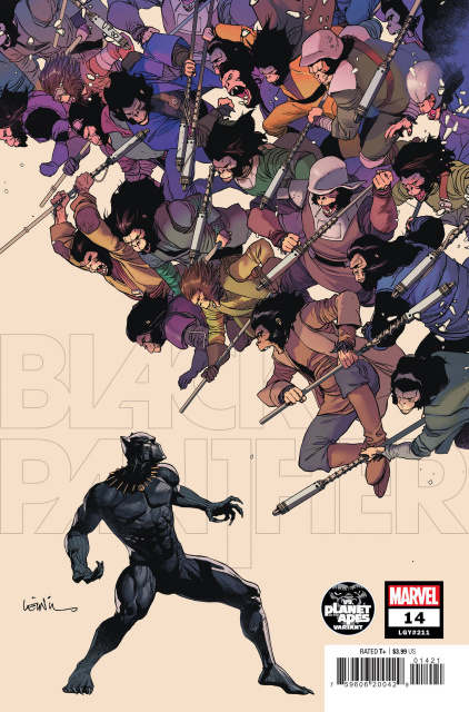 Black Panther #14 (Yu Planet of the Apes Cover)