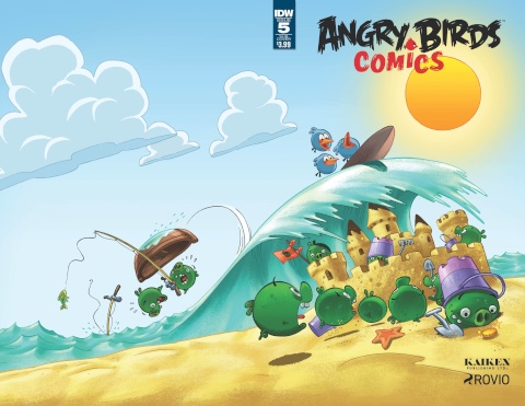 Angry Birds Comics #5 (Subscription Cover)