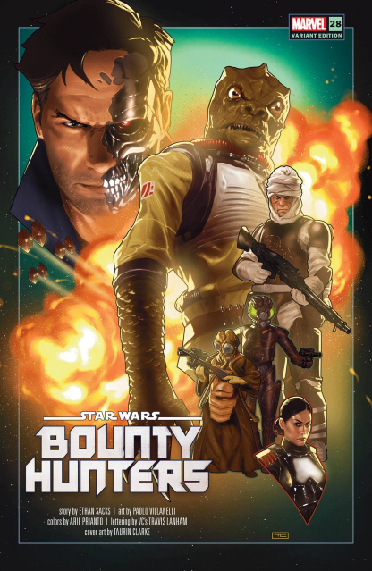 Star Wars: Bounty Hunters #28 (Clarke Revelations Cover)