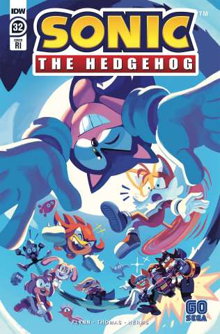 Sonic the Hedgehog #32 (10 Copy Fourdraine Cover)