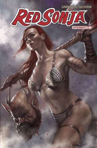 Red Sonja #8 (Parrillo Cover)