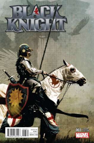 Black Knight #3 (Bradstreet Cover)