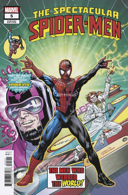 The Spectacular Spider-Men #5 (David Yardin Homage Cover)