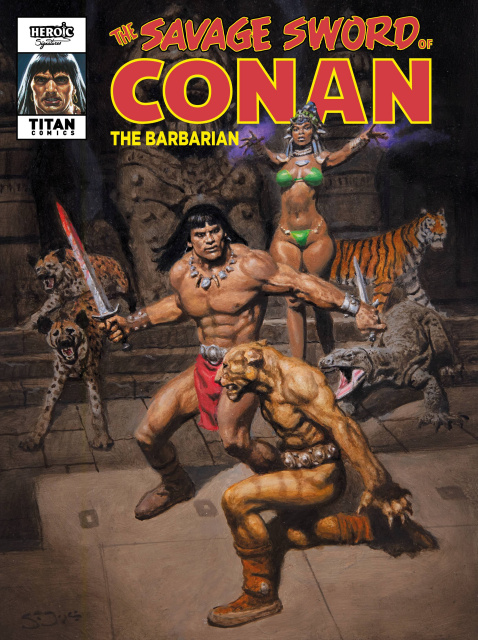 The Savage Sword of Conan #7 (Joyce Cover)