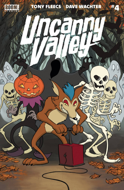 Uncanny Valley #4 (Wachter Cover)