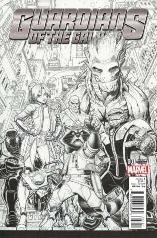 Guardians of the Galaxy #1 (Art Adams Sketch Cover)