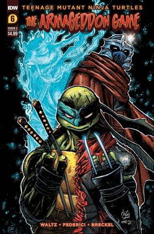 Teenage Mutant Ninja Turtles: The Armageddon Game #6 (Eastman Cover)