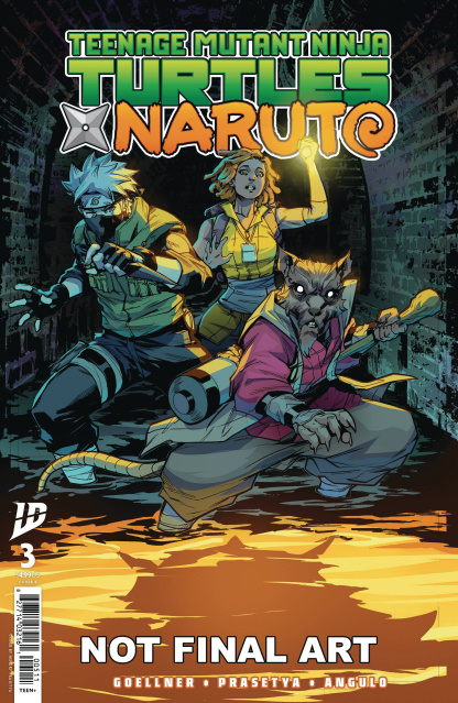 Teenage Mutant Ninja Turtles x Naruto #3 (Prasetya Cover)