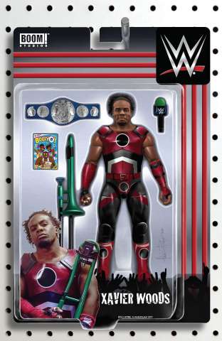 WWE #17 (Riches Action Figure Cover)