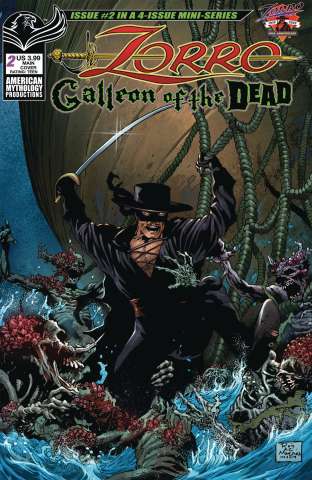 Zorro: Galleon of the Dead #2 (Martinez Cover)