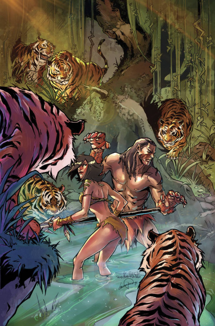Grimm Fairy Tales: The Jungle Book - Fall of the Wild #3 (Valentino Cover)