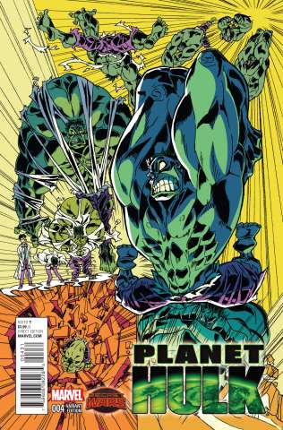 Planet Hulk #4 (Imaishi Manga Cover)