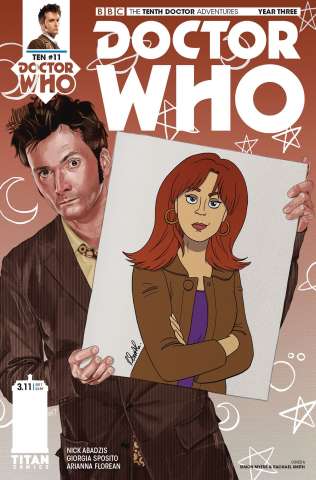 Doctor Who: New Adventures with the Tenth Doctor, Year Three #11 (Myers & Smith Cover)