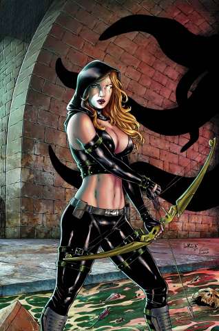 Robyn Hood: The Spawn of Nyarlathotep (Matos Cover)
