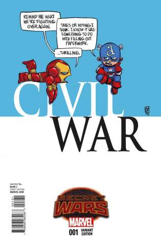 Civil War #1 (Young Cover)