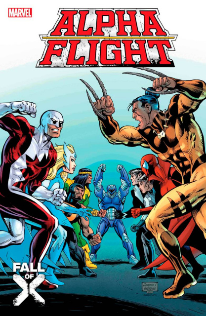 Alpha Flight #1 (Dan Jurgens Homage Cover)