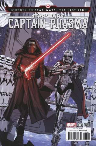 Journey to Star Wars: The Last Jedi - Captain Phasma #3 (Mayhew Cover)
