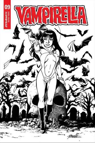Vampirella #9 (25 Copy Perez B&W Cover)
