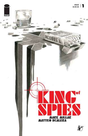 King of Spies #1 (Scalera B&W Cover)