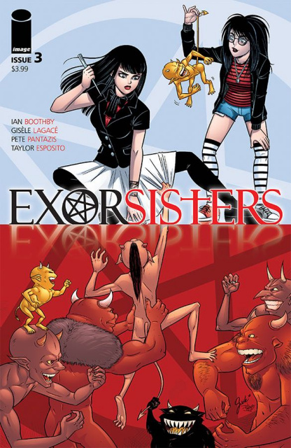 Exorsisters #3 (Lagace & Pantazis Cover)