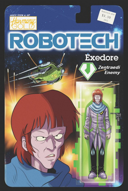 Robotech #10 (Action Figure Cover)