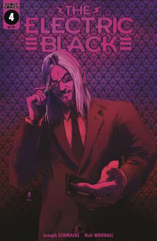 The Electric Black #4 (Neon Variant Cover)