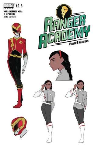 Ranger Academy #5 (Character Design Mi-Gyeong Cover)