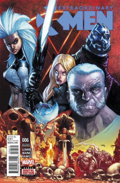 Extraordinary X-Men #6 (Ramos 2nd Printing)