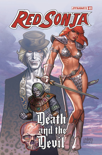 Red Sonja: Death and the Devil #1 (Linsner Foil Cover)