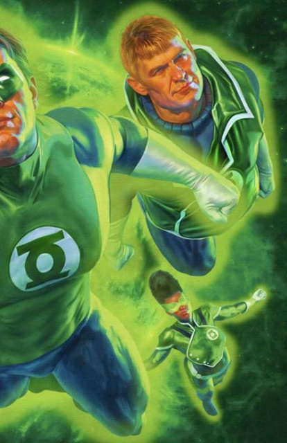 Green Lantern #18 (Mark Spears Connecting Card Stock Cover)