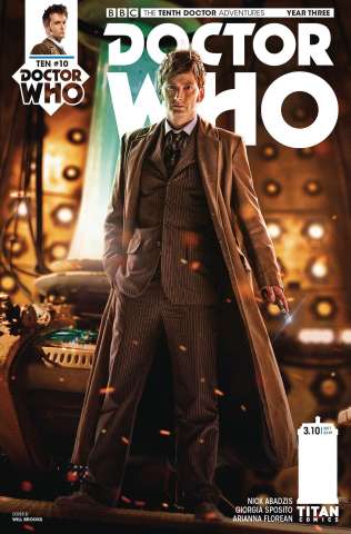 Doctor Who: New Adventures with the Tenth Doctor, Year Three #10 (Photo Cover)