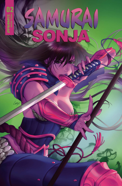 Samurai Sonja #2 (Leirix Ultraviolet Cover)