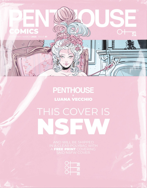 Penthouse Comics #1 (Polybag Vecchio Cover)