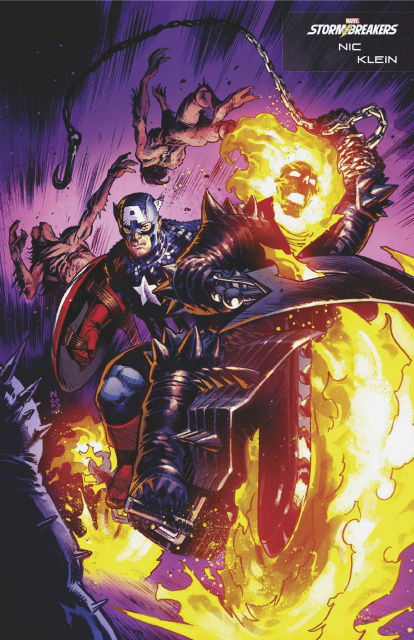 Ghost Rider #18 (Nic Klein Stormbreakers Cover)