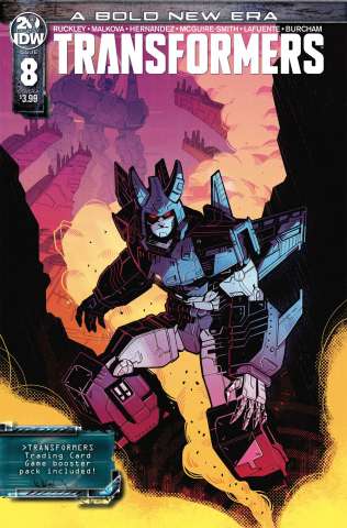 The Transformers #8 (Malkova Cover)