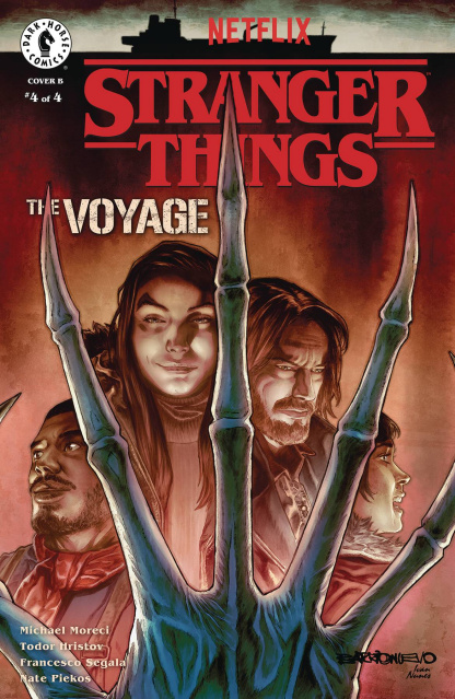Stranger Things: The Voyage #4 (Barrionuevo Cover)