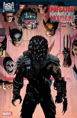 Predator vs. Wolverine #4 (25 Copy Joshua Cassara Cover)