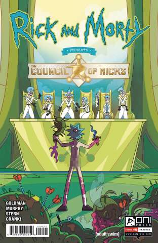 Rick and Morty Presents The Council of Ricks #1 (Scott Cover)