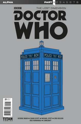 Doctor Who: The Lost Dimension Alpha #1 (Tardis Cover)