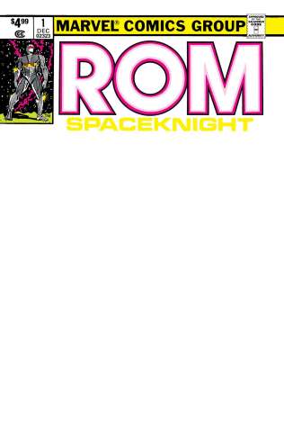 ROM #1 (Facsimile Edition Blank Cover)