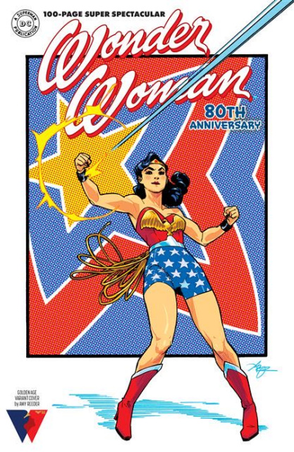 Wonder Woman: 80th Anniversary 100-Page Super Spectacular #1 (Amy Reeder Golden Age Cover)