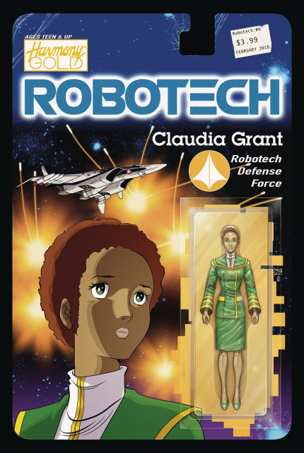Robotech #6 (Action Figure Cover)